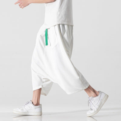 Pantalones Hombre Casual Rectos Pierna Ancha Suelta - Image 10