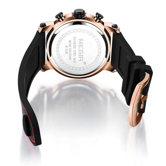 Reloj Deportivo Multifuncional de Cuarzo para Hombre con Triple Visor - Image 12