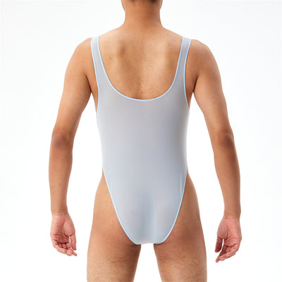 Enterizo Transparente Elástico Talla Grande para Hombre con Bolsa U - Image 14