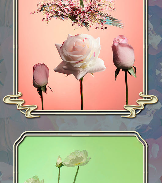 Puzzle Metálico Grúa Floral - Modelo 3D Armable Hecho a Mano - Image 9