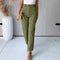 Pantalones Ajustados Tipo Lápiz para Mujer - Estilo Europeo y Americano