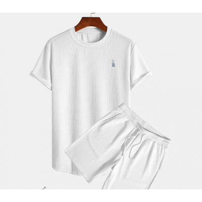 Conjunto Deportivo Hombre Cuello Redondo Manga Corta Ajuste Holgado - Image 3
