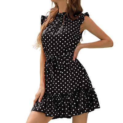 Falda Retro Ajustada Cuello Redondo para Mujer - Image 10