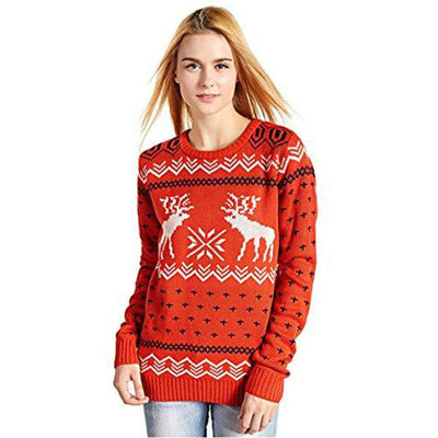 Suéter Cuello Redondo para Mujer - Diseño Europeo Otoño Invierno - Image 4