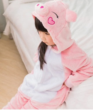 Pijama Infantil de Una Pieza con Diseños de Animales Cartoon - Image 8