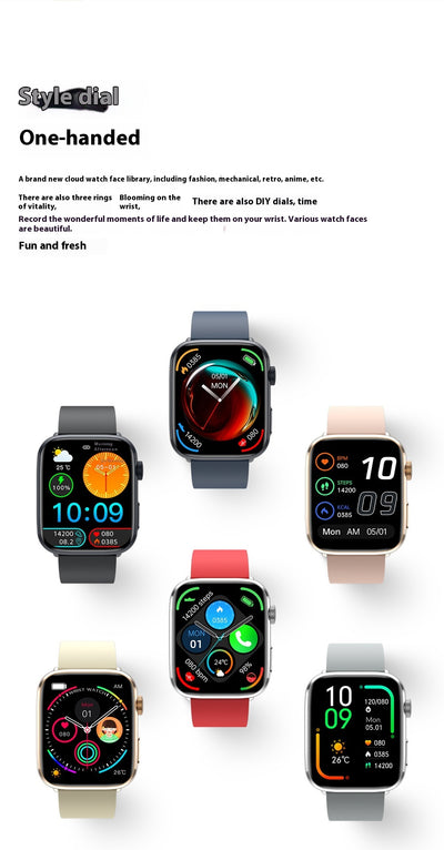 Reloj Inteligente T92 con Llamadas Bluetooth, Monitor de Glucosa y Frecuencia Cardíaca - Image 11