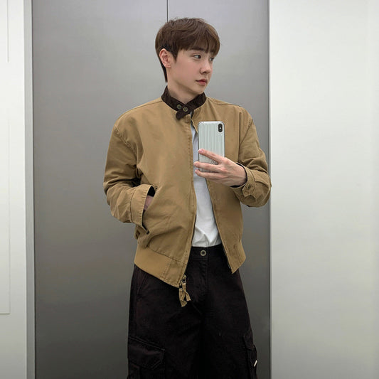Chaqueta Casual Suelta para Hombre - Estilo Primavera