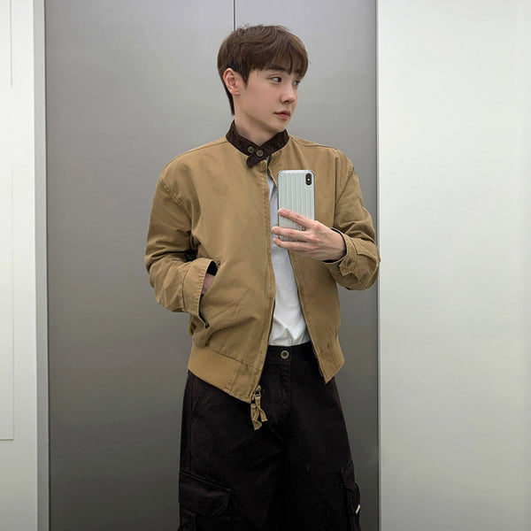 Chaqueta Casual Suelta para Hombre - Estilo Primavera
