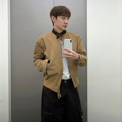 Chaqueta Casual Suelta para Hombre - Estilo Primavera