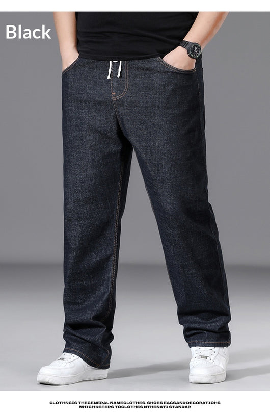 Pantalones Holgados de Cintura Elástica para Hombre Talla Grande - Image 17