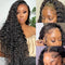 Peluca Rizada Frontal de Encaje con Cabello Rizado Pequeño Fibra Sintética Natural y Voluminosa