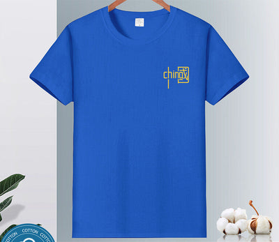 Camiseta de Algodón Puro para Parejas - Ajuste Slim Talla Grande - Image 15