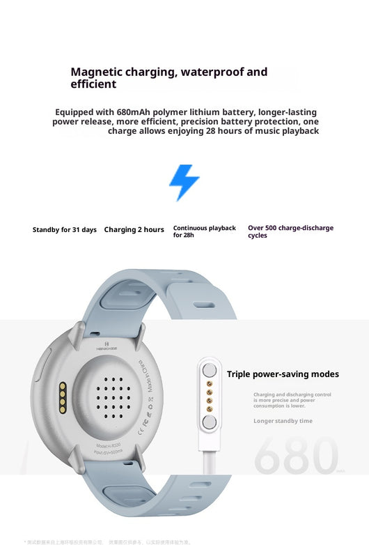 Reloj Deportivo Inteligente con Reproductor Bluetooth y Alarma para Estudiantes - Image 12