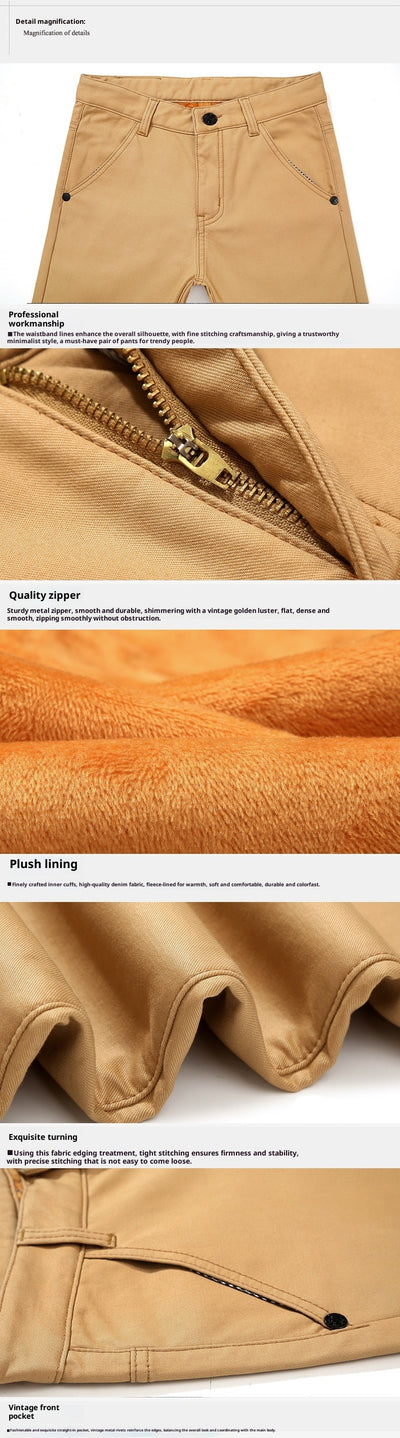 Pantalones de Invierno para Hombre con Forro Polar Grueso - Image 14
