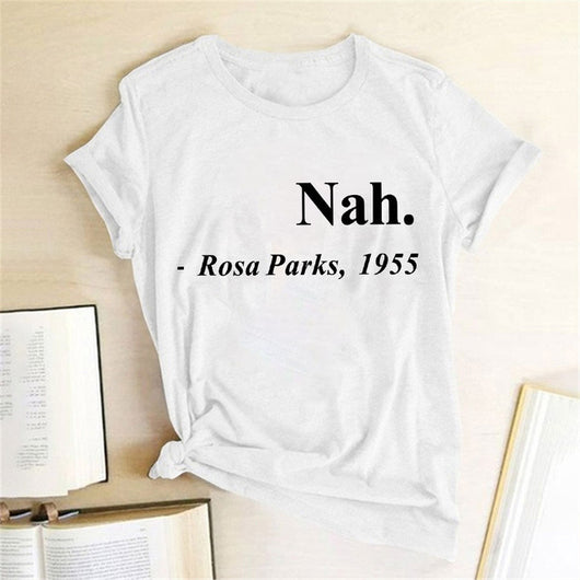 Playera Estampada para Mujer con Patrón de Dibujos Multicolor - Image 2