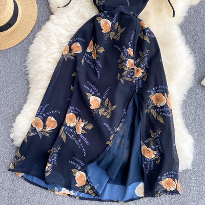 Vestido Playero de Gasa con Tirantes para Mujer - Image 2