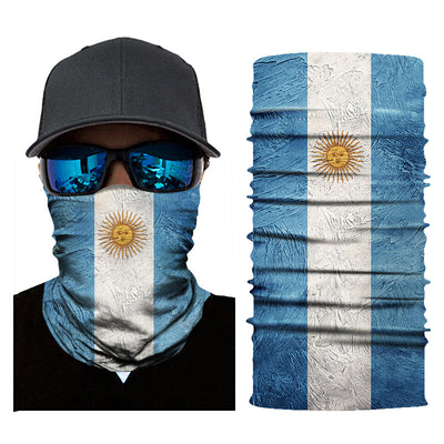 Cinta para la Frente con Bandera Nacional Estampada - Image 19