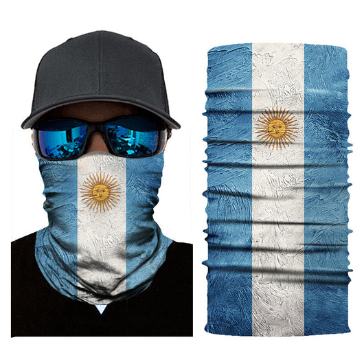 Cinta para la Frente con Bandera Nacional Estampada - Image 19