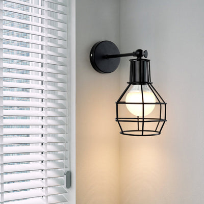 Lámpara de Pared Industrial Estilo Americano Hierro Forjado Minimalista - Image 12