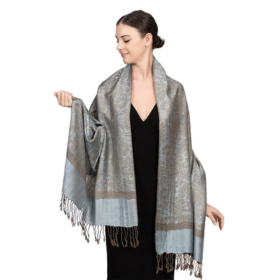 Elegante Chal Ligero de Lujo - Envolvente de Imitación Cashmere para Mujer - Image 4
