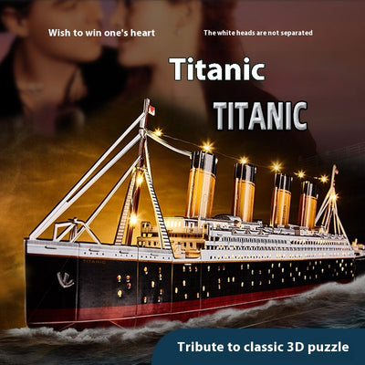 Maqueta de Barco de Papel Tiedani - Modelo 3D para Armar a Mano - Image 2