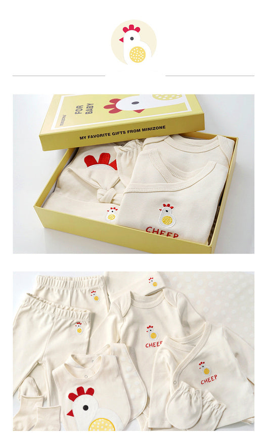 Conjunto de 10 Piezas de Ropa para Bebé Recién Nacido en Algodón 100% - Image 6