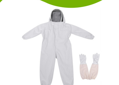 Traje Apicultor Completo Blanco Anti Abejas Protección Total - Image 9