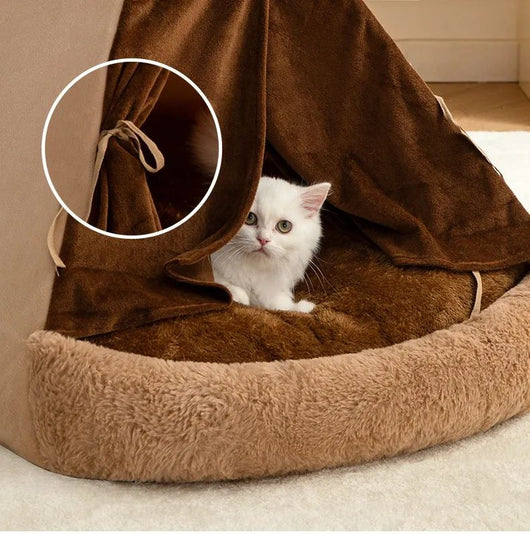 Casa Felina Cerrada 4 Estaciones - Refugio Confort para Gatos y Mascotas - Image 20