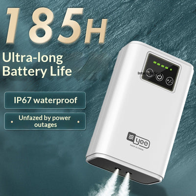 Bomba de Aire USB para Acuario Exterior con Reinicio Automático