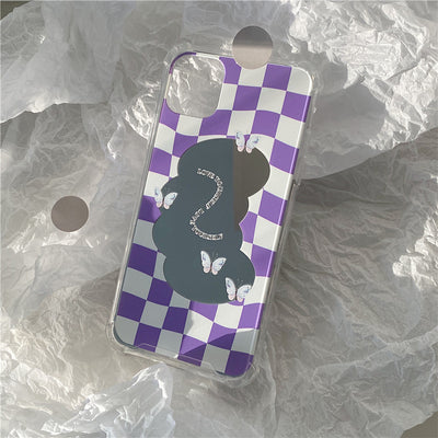 Funda Mariposa para Celular con Diseño Geométrico de Silicona - Image 5