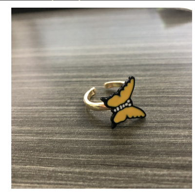 Anillo Giratorio Mariposa Dulce - Diseño Elegante y Versátil - Image 23