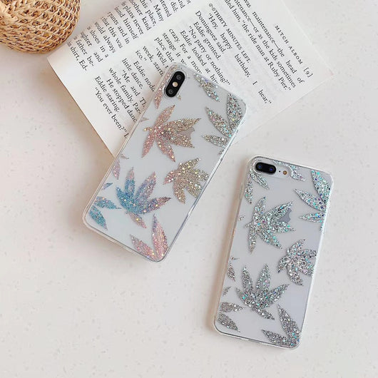 Funda para celular con diseño de piña y hoja electrochapada - Image 7