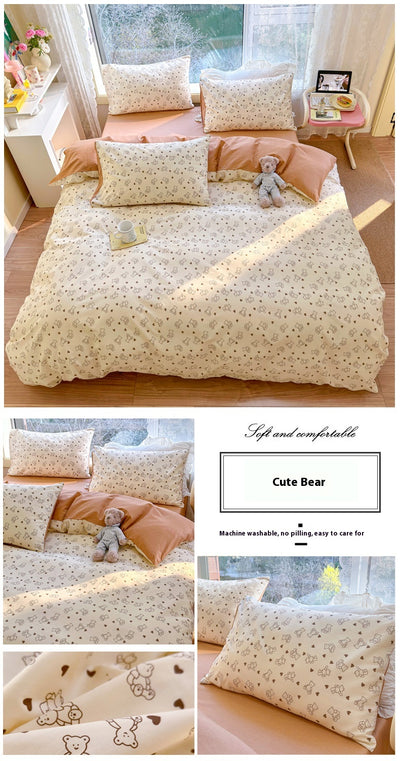 Funda Nórdica de Algodón Suave para el Hogar - Image 32