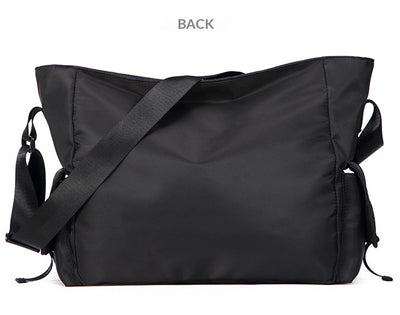 Bolsa Crossbody de Lona Utilitaria Estilo Japonés para Hombre - Image 17
