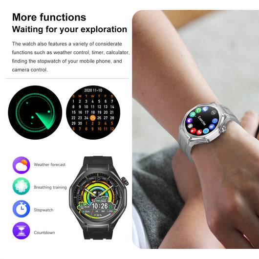 Reloj Inteligente con Llamadas Bluetooth, Monitor de Ritmo Cardíaco y Sueño - Image 14