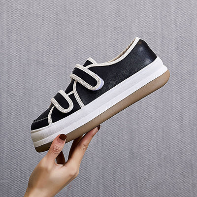 Zapatos Cómodos para Mujer con Suela Gruesa y Cierre de Velcro - Image 4