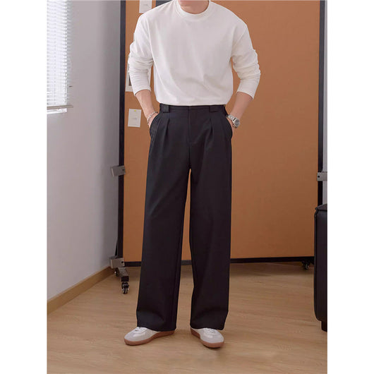 Pantalones Casuales Holgados de Corte Recto para Hombre - Image 14