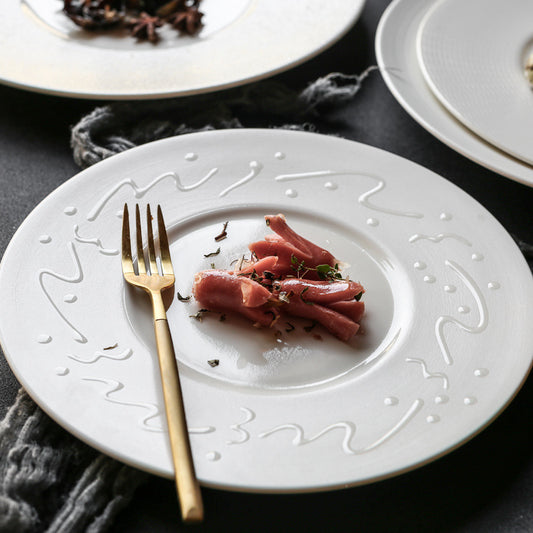 Plato Plano Versátil para Restaurante, Hotel y Catering