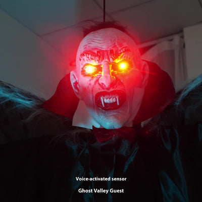 Colgante Murciélago Vampiro Luminoso con Inducción - Decoración Atmosférica - Image 2
