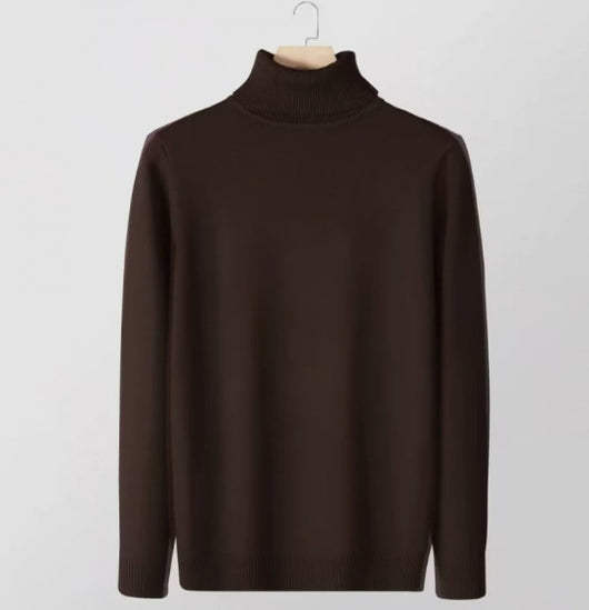 Suéter Cuello Alto Liso Ajustado - Blusa Casual Versátil - Image 11