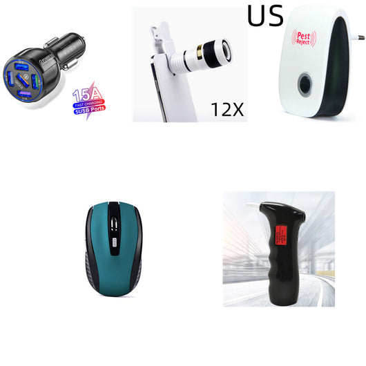 Cargador de Auto 5 Puertos USB con Carga Rápida QC3.0 15A - Image 6