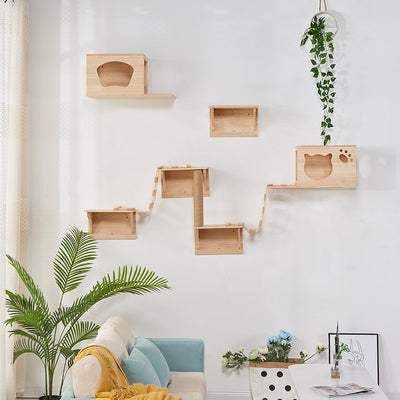 Árbol Rascador de Lujo para Gatos - Estructura Premium Modular - Image 9
