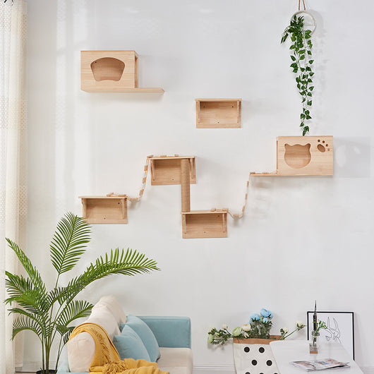 Árbol Rascador de Lujo para Gatos - Estructura Premium Modular - Image 9