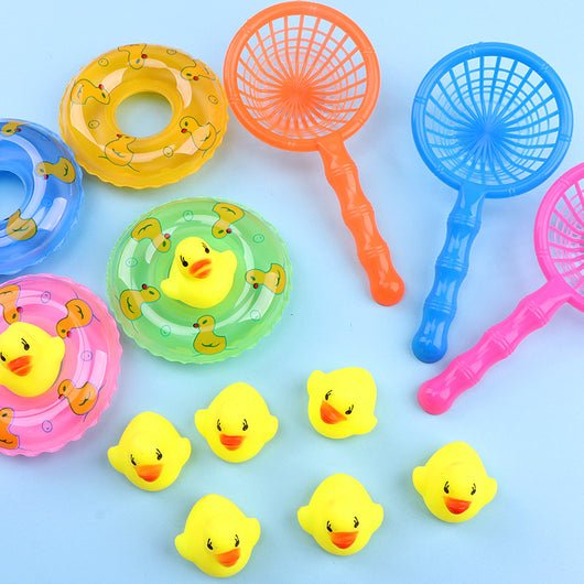 Patito de Goma Sonoro para Bebé - Juguete de Baño con Sonido y Textura 6-12 Meses