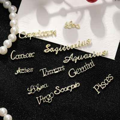 Accesorios de Nail Art 3D con los Doce Signos del Zodiaco - Image 7