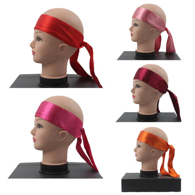 Colección de Turbantes y Accesorios para el Cabello en Satén y Seda - Image 25