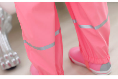 Pantalones Impermeables de Terciopelo PU para Niños y Niñas - Image 6