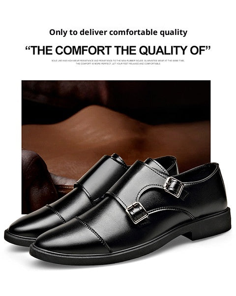 Zapatos de Cuero para Hombre con Suela Suave - Diseño Versátil y Cómodo - Image 13
