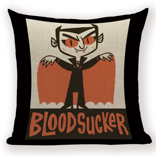 Funda de Cojín Halloween Explosivo con Diseño Impactante - Image 2