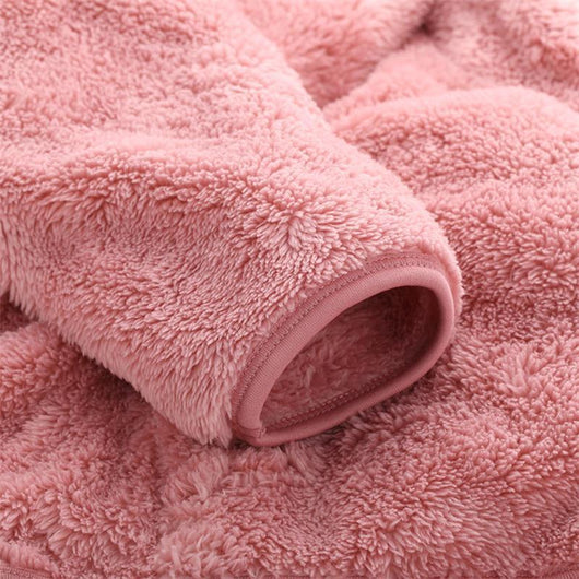 Abrigo de Invierno con Cuello Alto y Forro Polar Reversible Coral Cashmere - Image 2